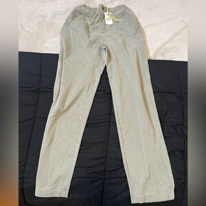 Marine Layer Saturday Pant | Color:  faded Olive | Sz: Extra Small | Orig $118